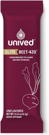 Unived Elite Beet-420 | Endurance Superfood for Athletes | Vegan, Caffeine-Free, Pre-Workout