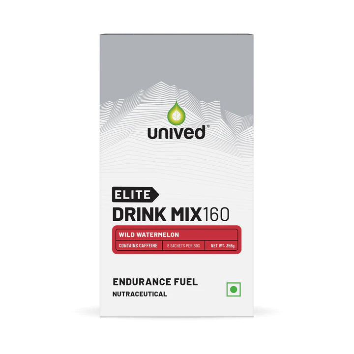 Shop Unived Elite Drink Mix 160 - Wild Watermelon (Box of 8) Online in India | United By Cycling