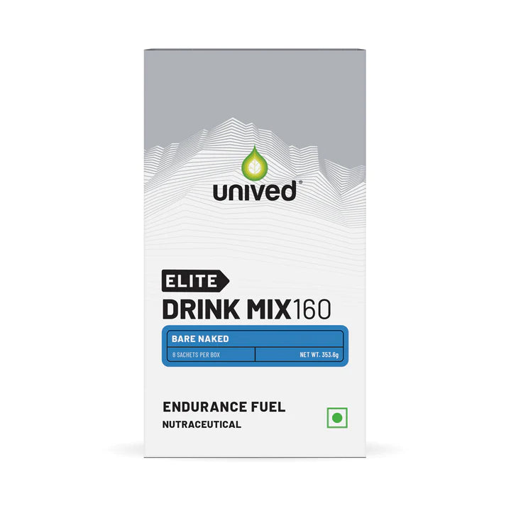 Unived Elite Drink Mix 160 - Bare Naked (Box of 8)
