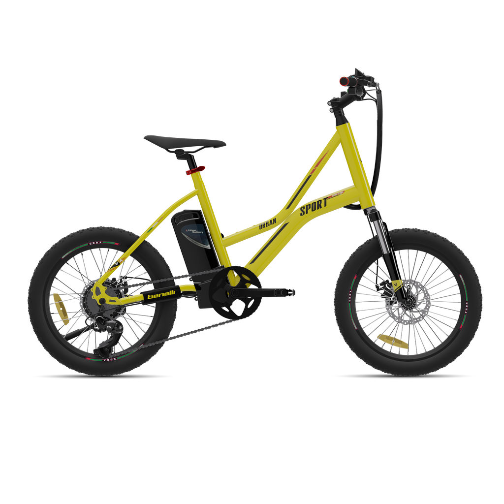 Shop Vaan Urbansport Lite E-Bike (Yellow) Online in India | United By Cycling
