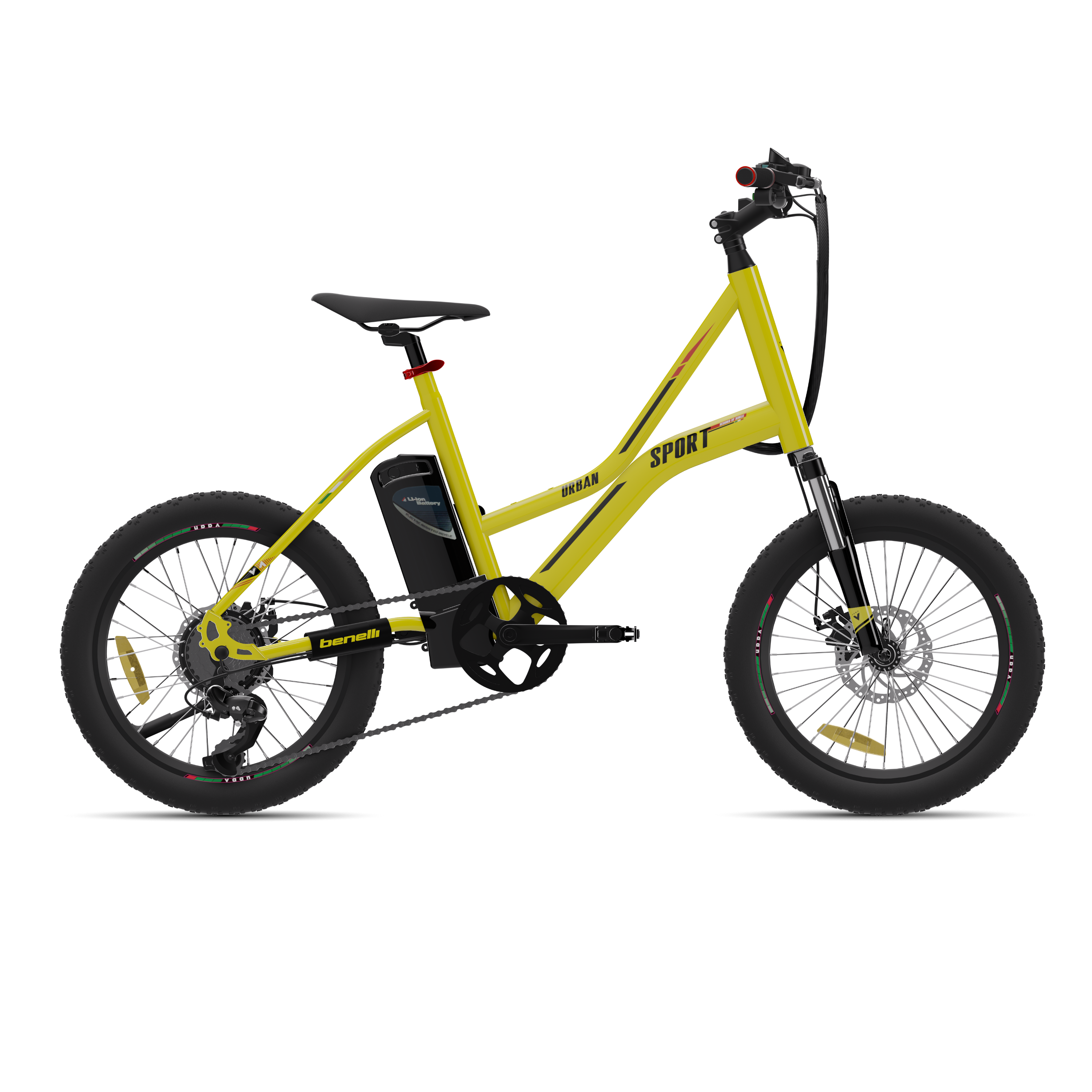 Shop Vaan Urbansport Lite E-Bike (Yellow) Online in India | United By Cycling