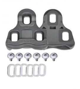 Wellgo RC-7A Cleat For Road Pedal (KEO Compatible)-9 Deg Float-(Grey)