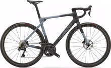 Wilier Granturismo SLR frameset  sleek endurance geometry in matte grey and black tones for road cycling enthusiasts.