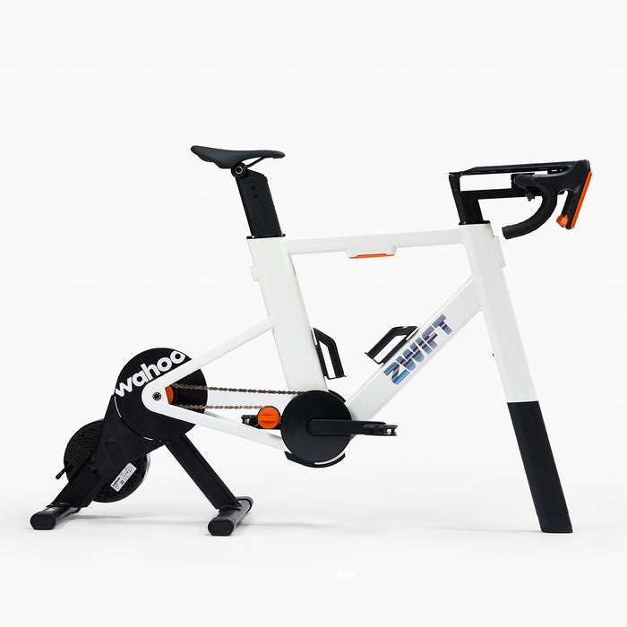 Wahoo Zwift Ride smart bike frame with KICKR CORE 2 trainer