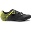 Northwave Core Plus 2 Shoes Black/Yellow Fluo
