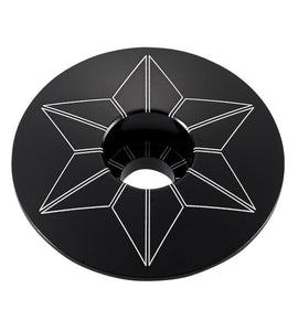 Supacaz Star Capz - Black