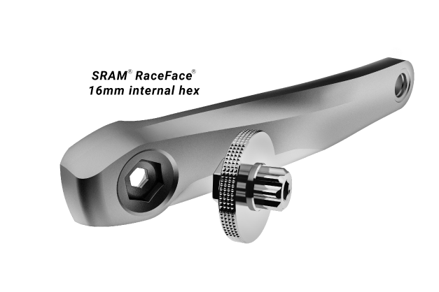 Double-sided bike crank arm removal and installation tool by Birzman.