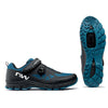 Shop Northwave Corsair Shoes-Black / Blue Coral  Online in India | United By Cycling