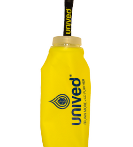 Unived Soft Flask With Straw (Yellow) - 600ml