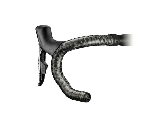 Close-up of the steampunk camouflage pattern on the bar tape

