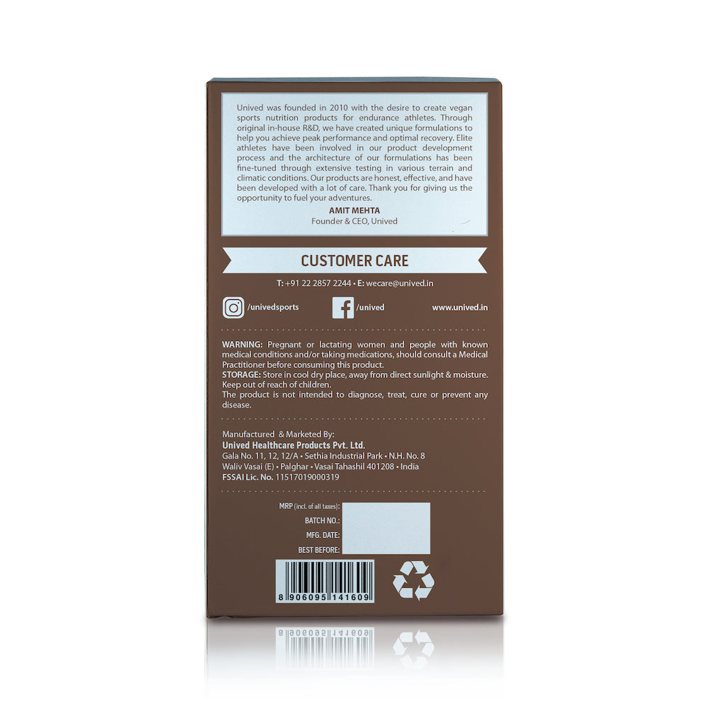 Shop Unived Elite Recovery Mix - Coco Turmeric Latte - Box of 8 Online In India |  United By Cycling