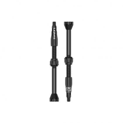 Shop Lezyne CNC Tubeless Valves 60MM (2 PCS) Black Online in India | United By Cycling