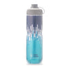 Polar Muck Insulated Zipper Bottle 24oz (710ml) Slate Blue/Turquoise