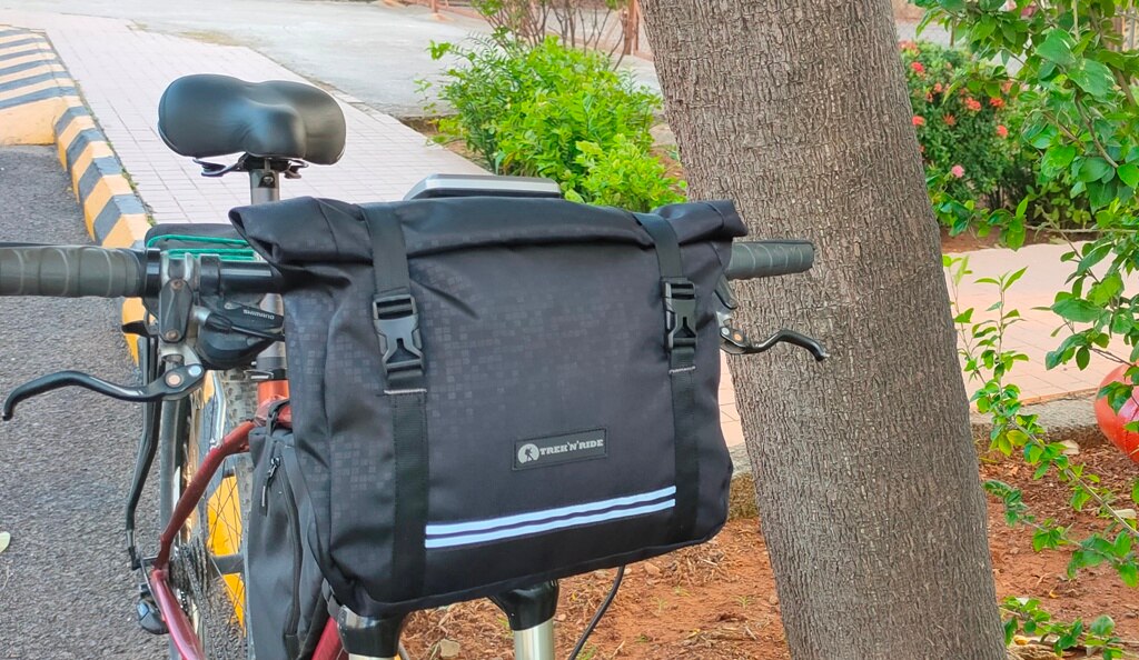 Shop Trek N Ride water resistant Handlebar Bag Online in India | United By Cycling