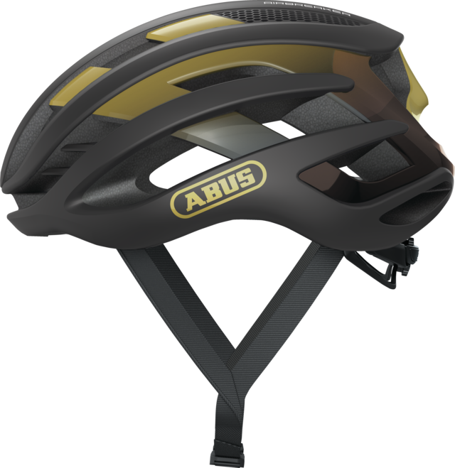 Shop ABUS Air Breaker Helmet (Black Gold) Size -M Online in India | United By Cycling