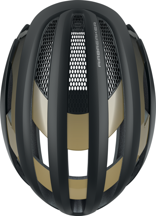 Shop ABUS Air Breaker Helmet (Black Gold) Size -M  Online in India | United By Cycling