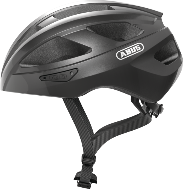 Shop Abus Macator Helmet (Titan Shiny)  Online in India | United By Cycling