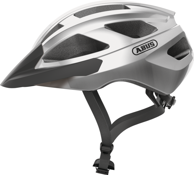 Shop ABUS Macator Helmet (Gleam Silver)  Online in India | United By Cycling