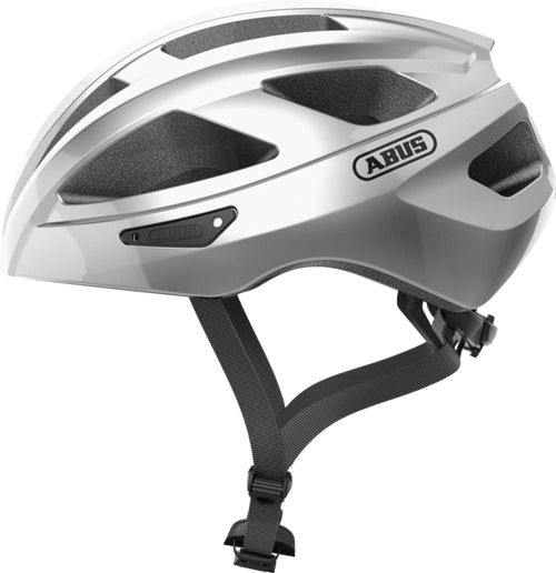Shop ABUS Macator Helmet (Gleam Silver) Online in India | United By Cycling