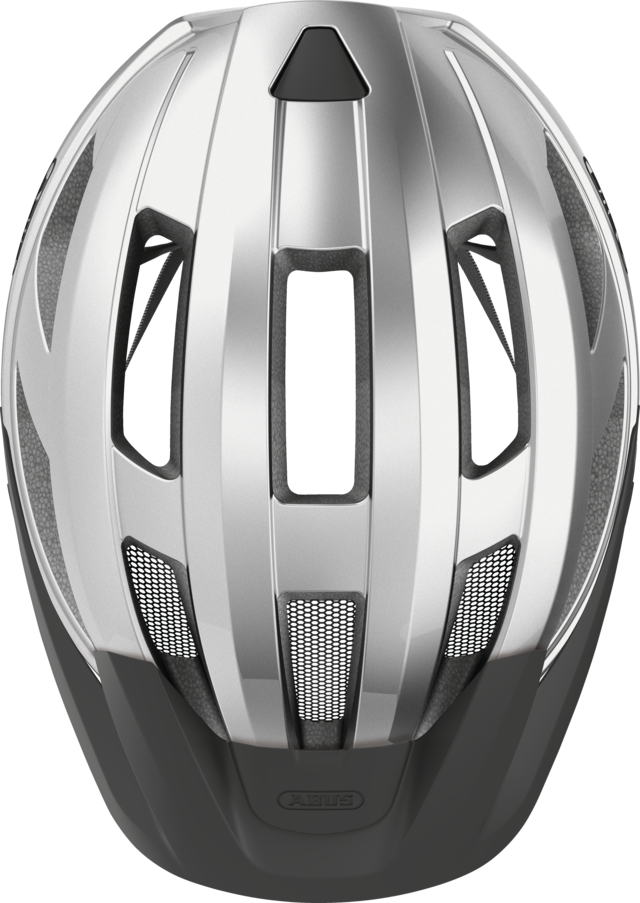 Shop ABUS Macator Helmet (Gleam Silver)  Online in India | United By Cycling