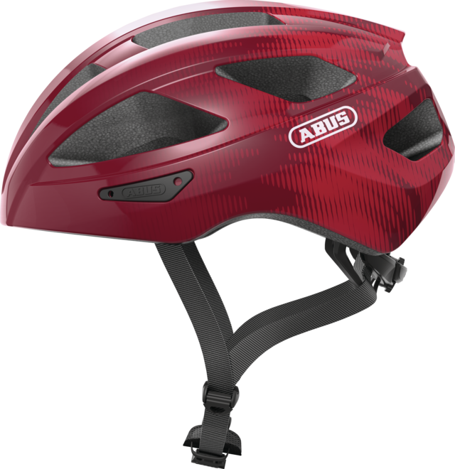 Shop ABUS Macator Helmet (Bordeaux Red) Online in India | United By Cycling