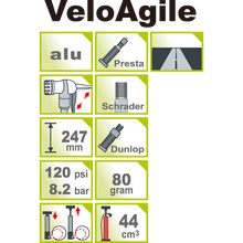 Shop IceToolz Veloagile High Pressure Alu MiniPump A251 Online in India | United By Cycling