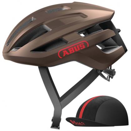 Shop ABUS PowerDome Ace Helmet (Metallic Copper) Online in India | United By Cycling