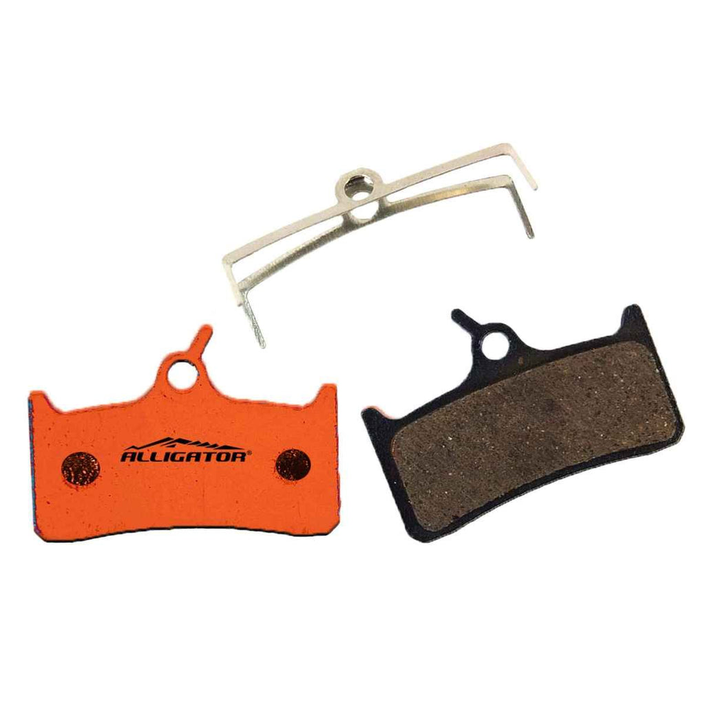  A pair of Alligator brake pads for SRAM Gremica System 8 with spring.
