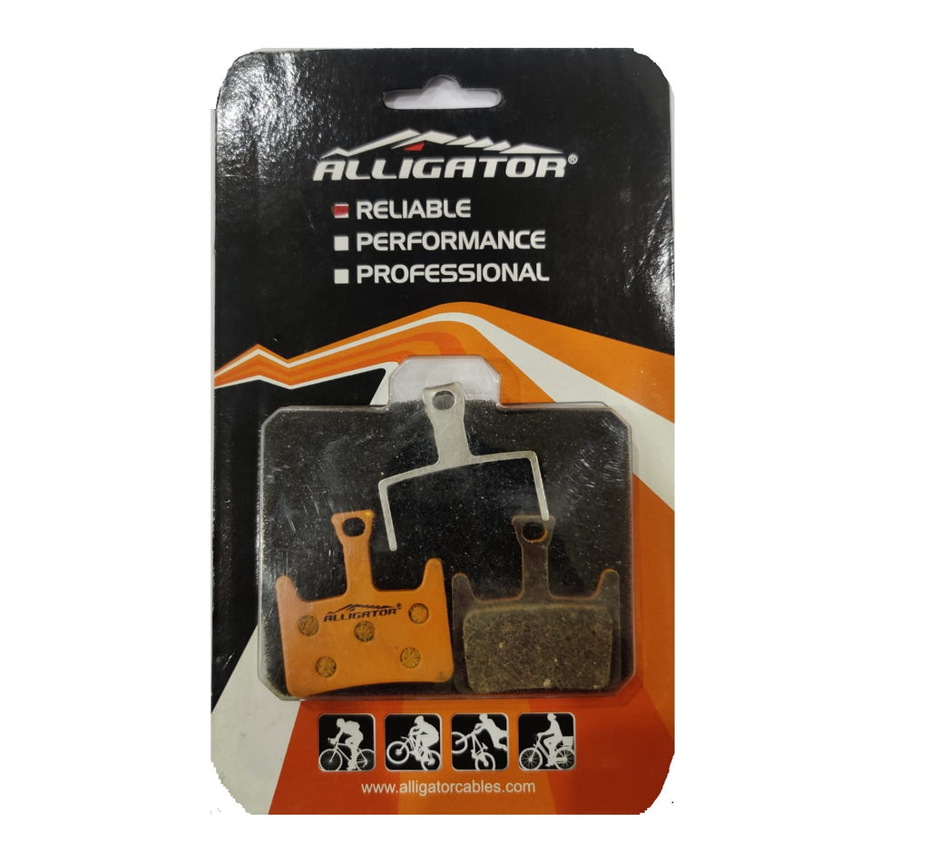  Alligator HK-VX056-DIY+ organic compound disc brake pads for Hayes Prime.

