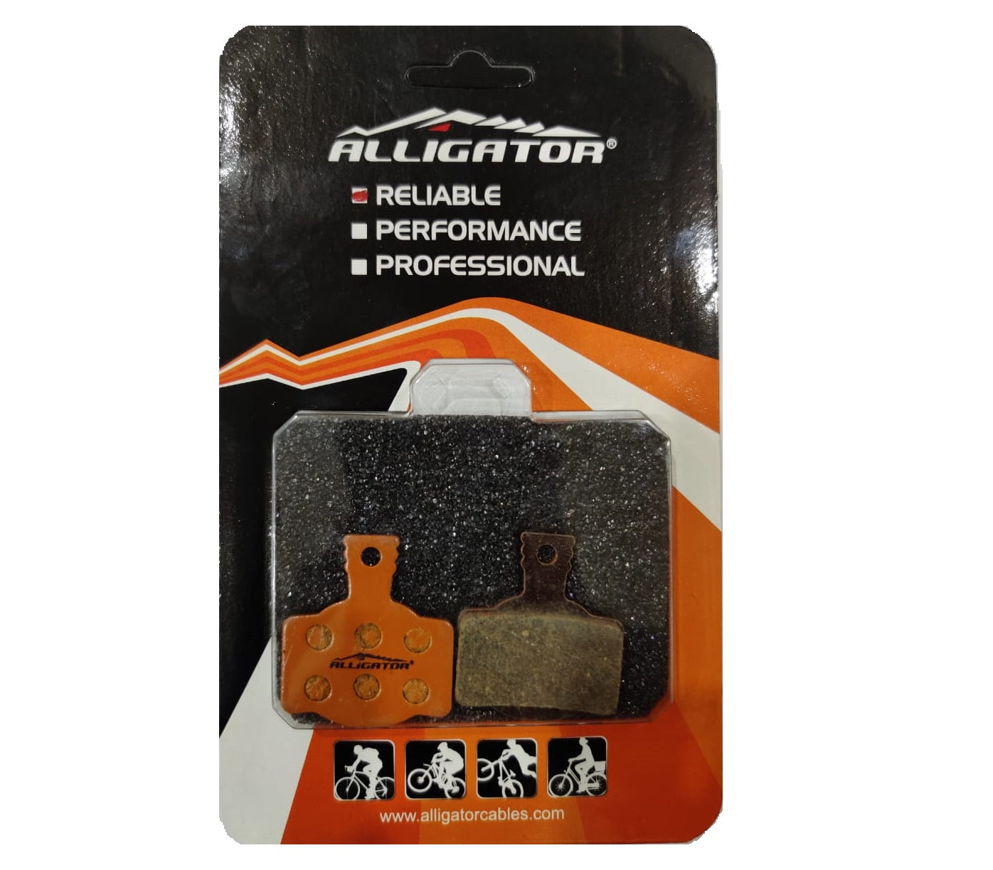 Replacement organic compound disc brake pads for Magura MT series MTB