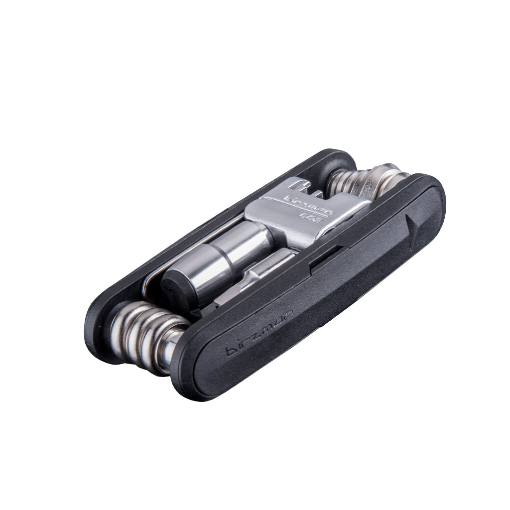 Birzman Diversity 17 multi-tool, featuring 17 functions and a high-polymer body for bicycle maintenance.

