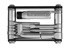 The Birzman Feexman E-Version multi-tool, featuring a chain tool, hex keys, and screwdrivers.

