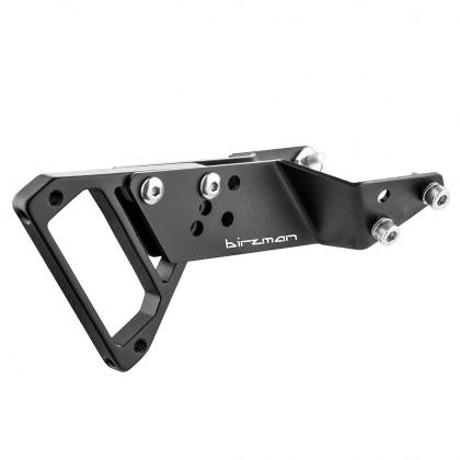 A product shot of the Birzman Aeroman hydration system, which is optimized for different attachment possibilities and orientations.