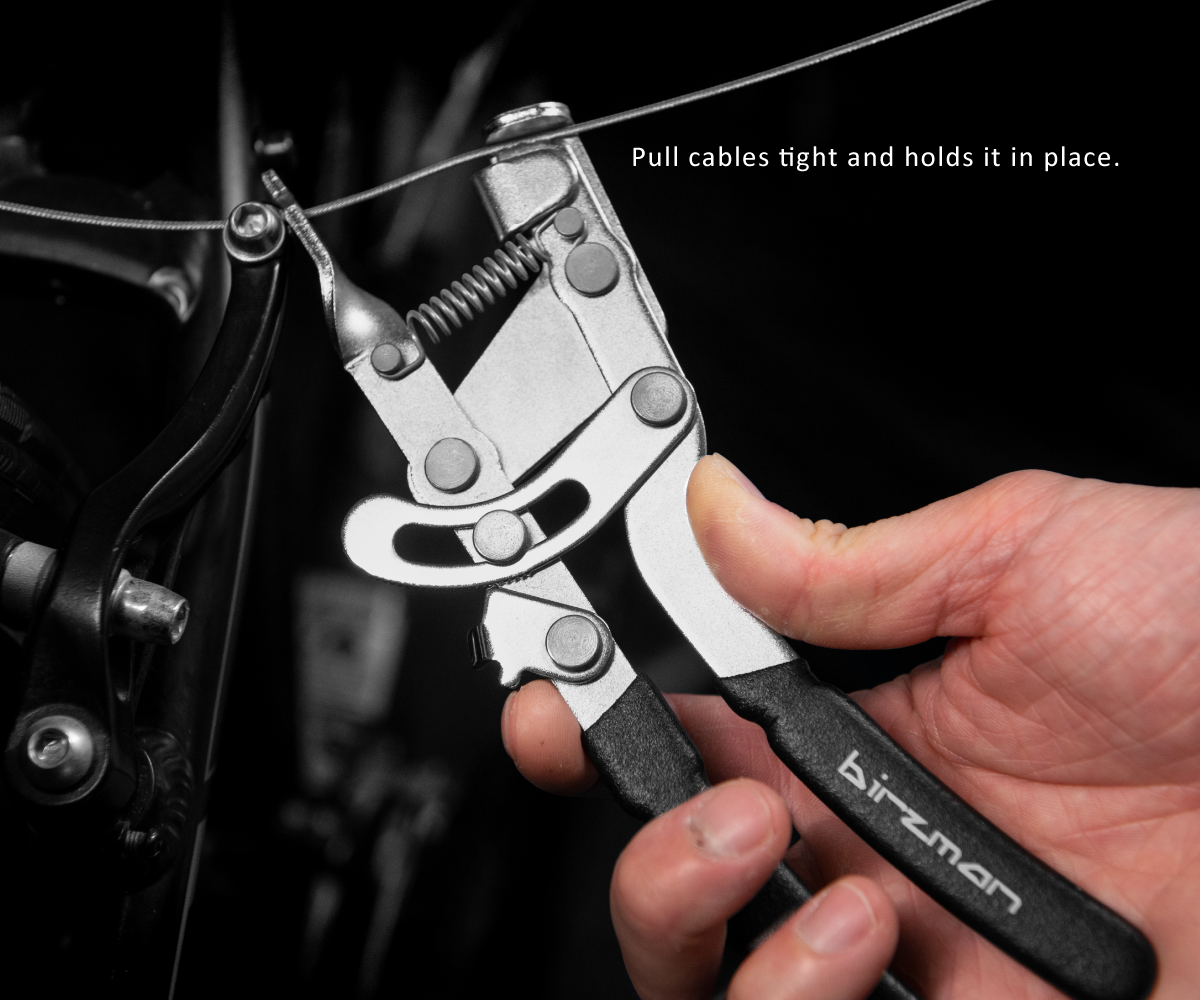 A high-quality image of the Birzman Cable Pliers, a durable tool for bike maintenance and repair.