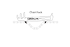 The Birzman chain tool being used to measure chain wear, demonstrating its accurate and simple functionality.

