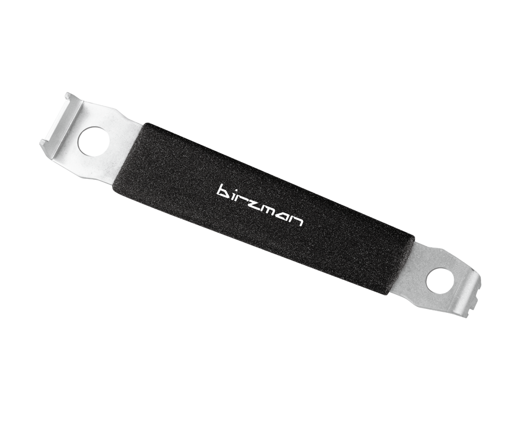 Birzman Chainring Nut Wrench II with elongated handle for bicycle chainring nut removal.

