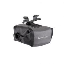 Birzman Elements II Saddle Bag (0.4L) with IPX5 waterproof fabric and quick assembly brackets.

