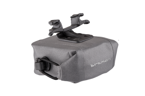 Birzman Elements I Saddle Bag (0.25L) with Quick Assembly Brackets on a bicycle.

