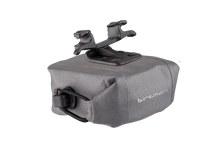 Birzman Elements I Saddle Bag (0.25L) with Quick Assembly Brackets on a bicycle.

