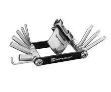 Birzman Feexman E-Version 15 multi-tool for on-the-road bicycle repairs.