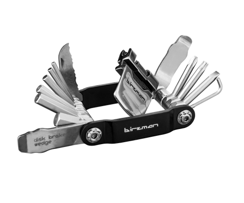 Birzman Feexman E-Version 20, an all-in-one multi-tool for bike packing and roadside repairs.

