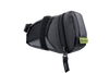 Birzman Roadster II Saddle Bag (0.4L) with a narrow 4cm body to prevent thigh rub.

