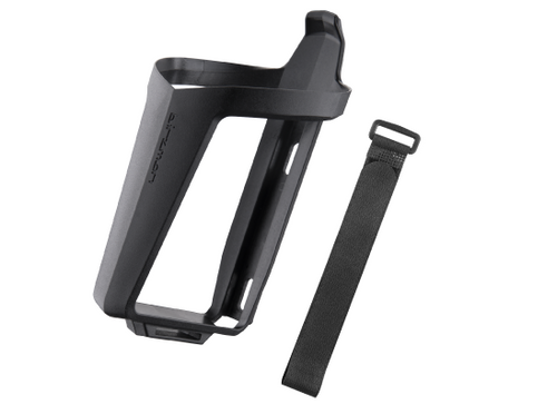 Birzman Uncage Bottle Cage, a full-enclosure cage with a unique chamfered edge for easy bottle entry.