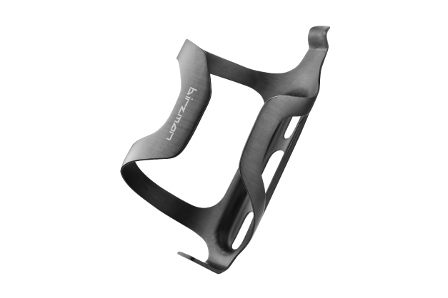 Birzman Uncage Carbon Bottle Cage (right side), made from 100% carbon fiber for a secure fit.


