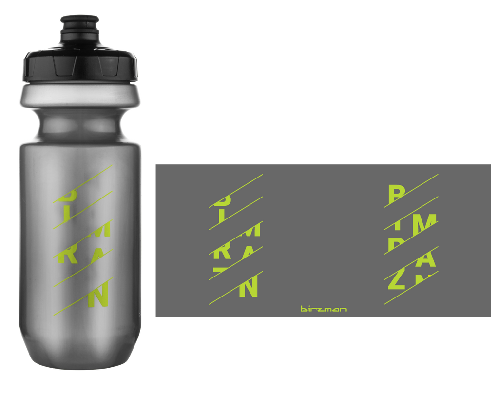 Birzman Water Bottle II (550ml) with a high-flow nozzle for easy hydration on shorter rides.