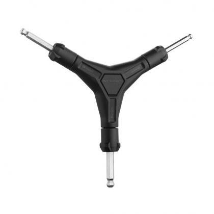 Birzman Y-Grip S Hex Ball End tool with 4/5/6mm hex keys and a magnetic panel.

