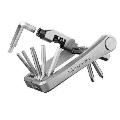 Birzman M-Torque 10 multi-tool with integrated 5Nm torque meter for bicycle adjustments.

