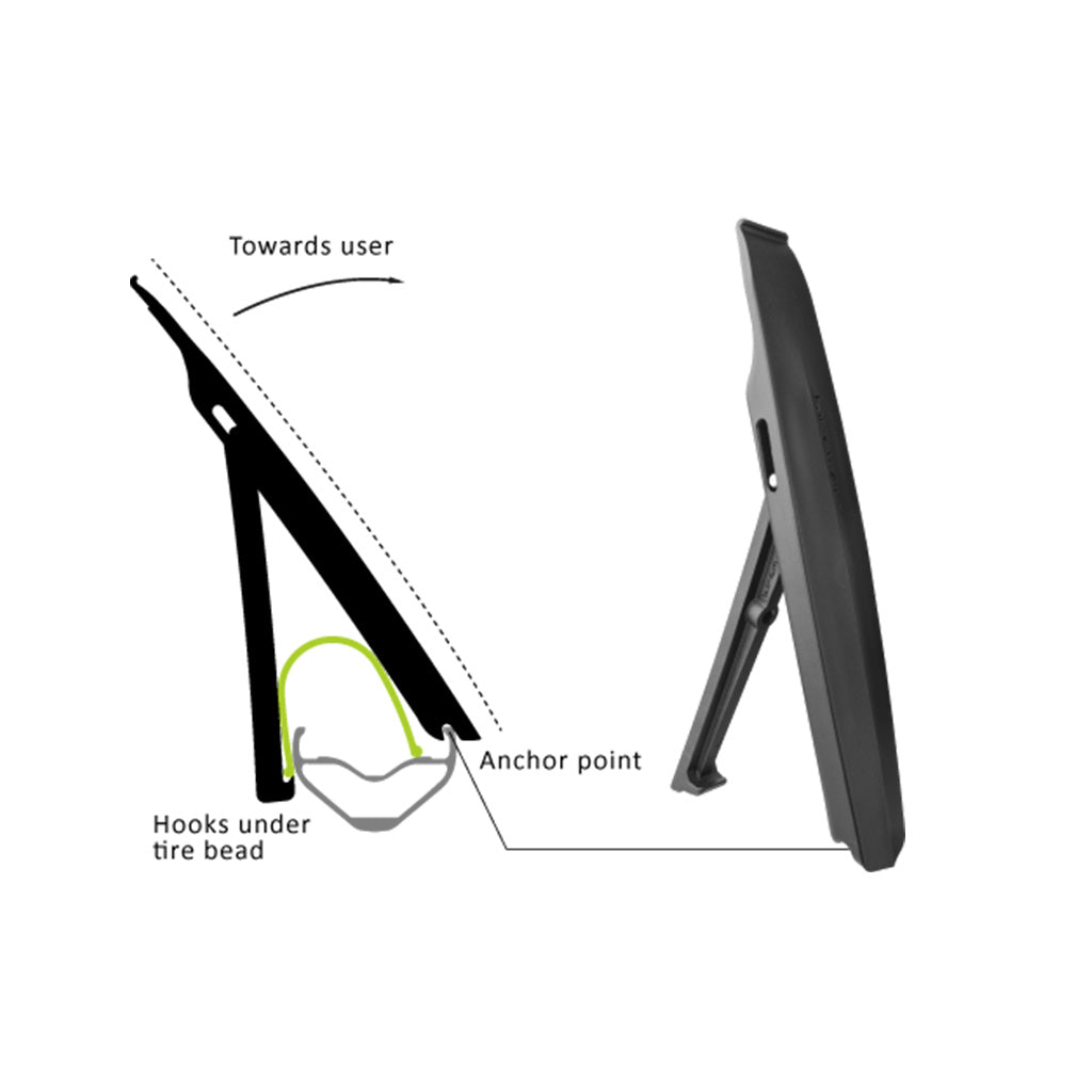 Shop Birzman Wedge Wedge II Tyre Lever Set (2 Pcs) Online in India | United By Cycling