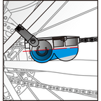 Shop IceToolz Chain Scrubber and Concentrated Degreaser Combo set C212 Online in India | United By Cycling