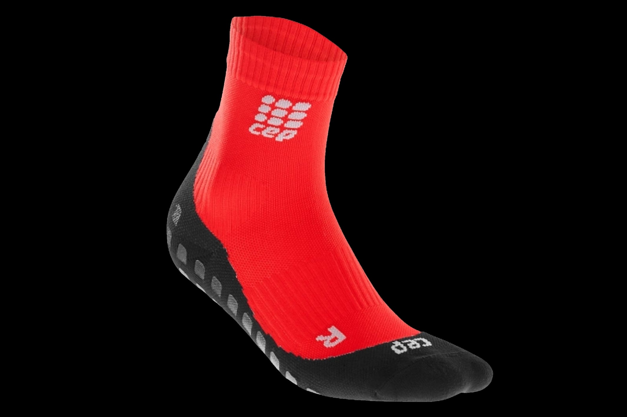 Shop CEP Griptech Compression Short Socks - Size-IV (Red) Online in India | United By Cycling